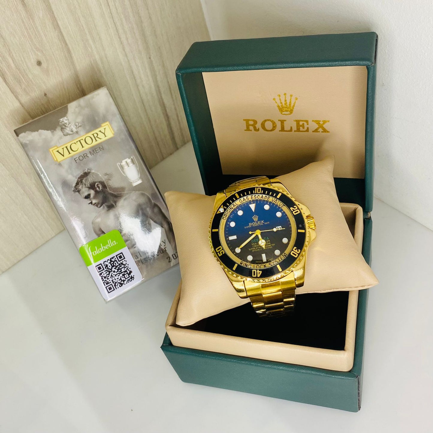 Reloj Rolex Hombre + Loción GRATIS