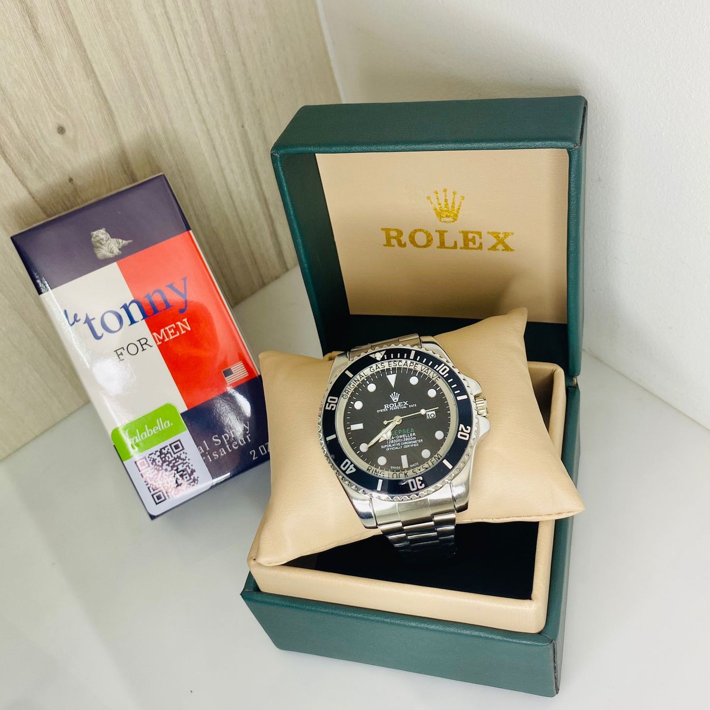 Reloj Rolex Hombre + Loción GRATIS