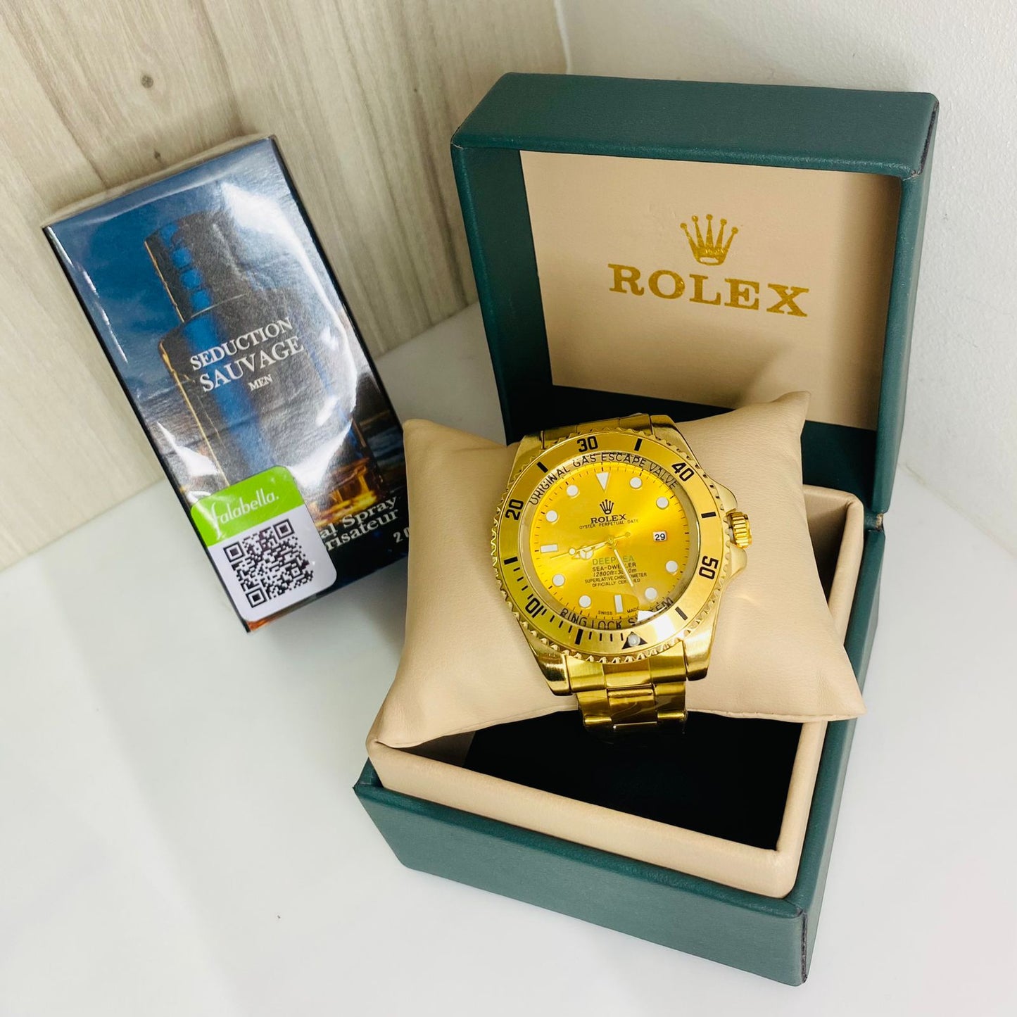 Reloj Rolex Hombre + Loción GRATIS