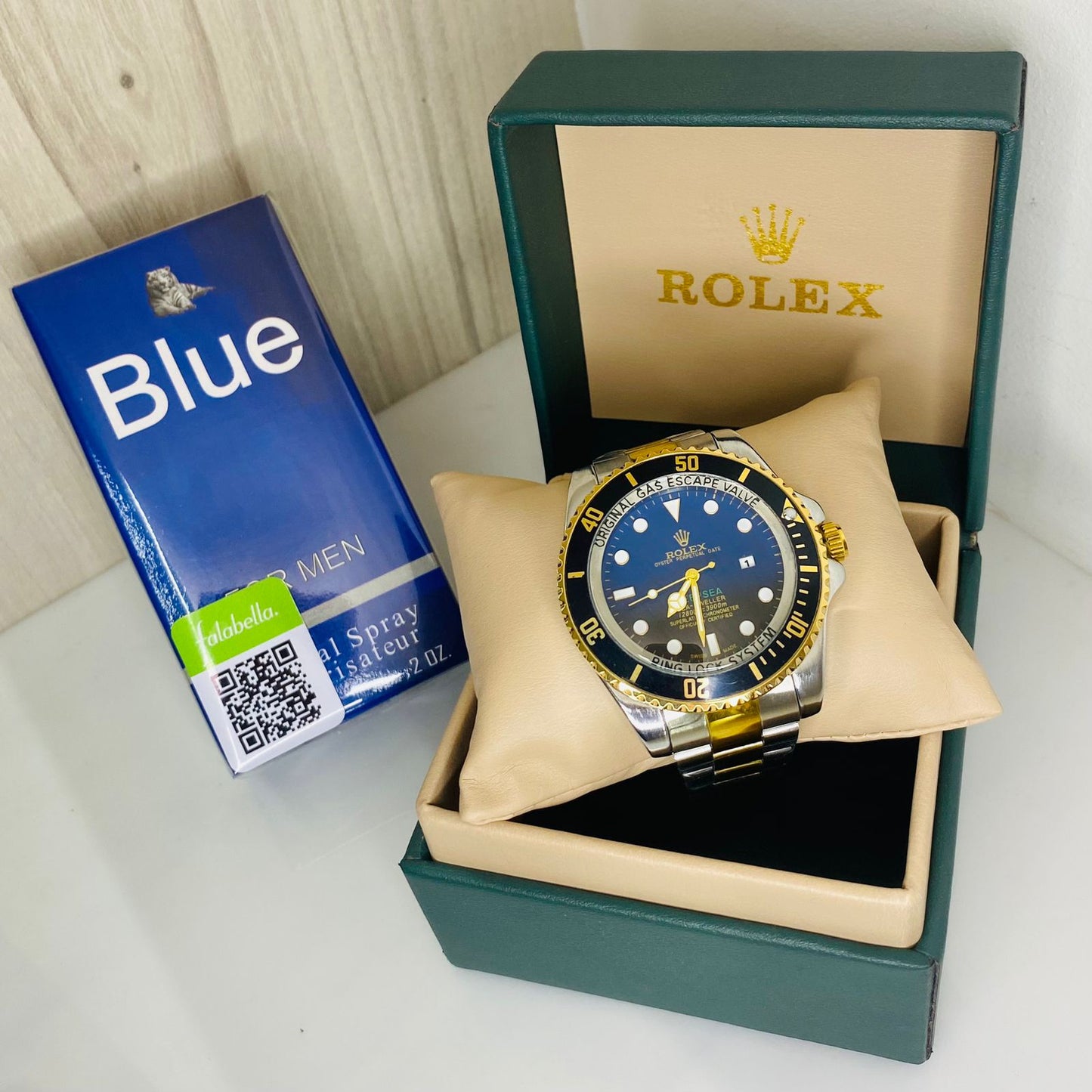 Reloj Rolex Hombre + Loción GRATIS