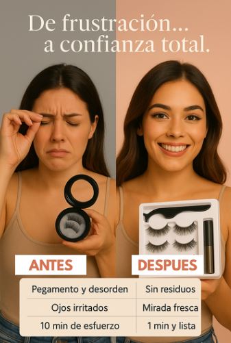 Kit de Pestañas Magnéticas