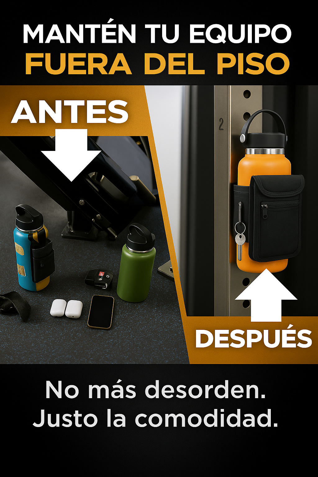 Bolsillo Magnético Gym