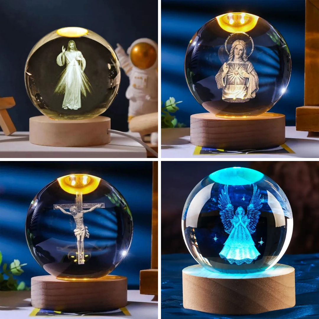 Lámpara esfera de espiritualidad