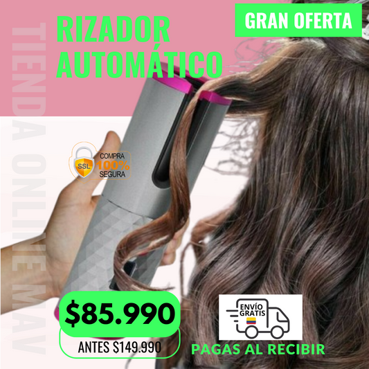 Rizador de Cabello Automático Inalámbrico
