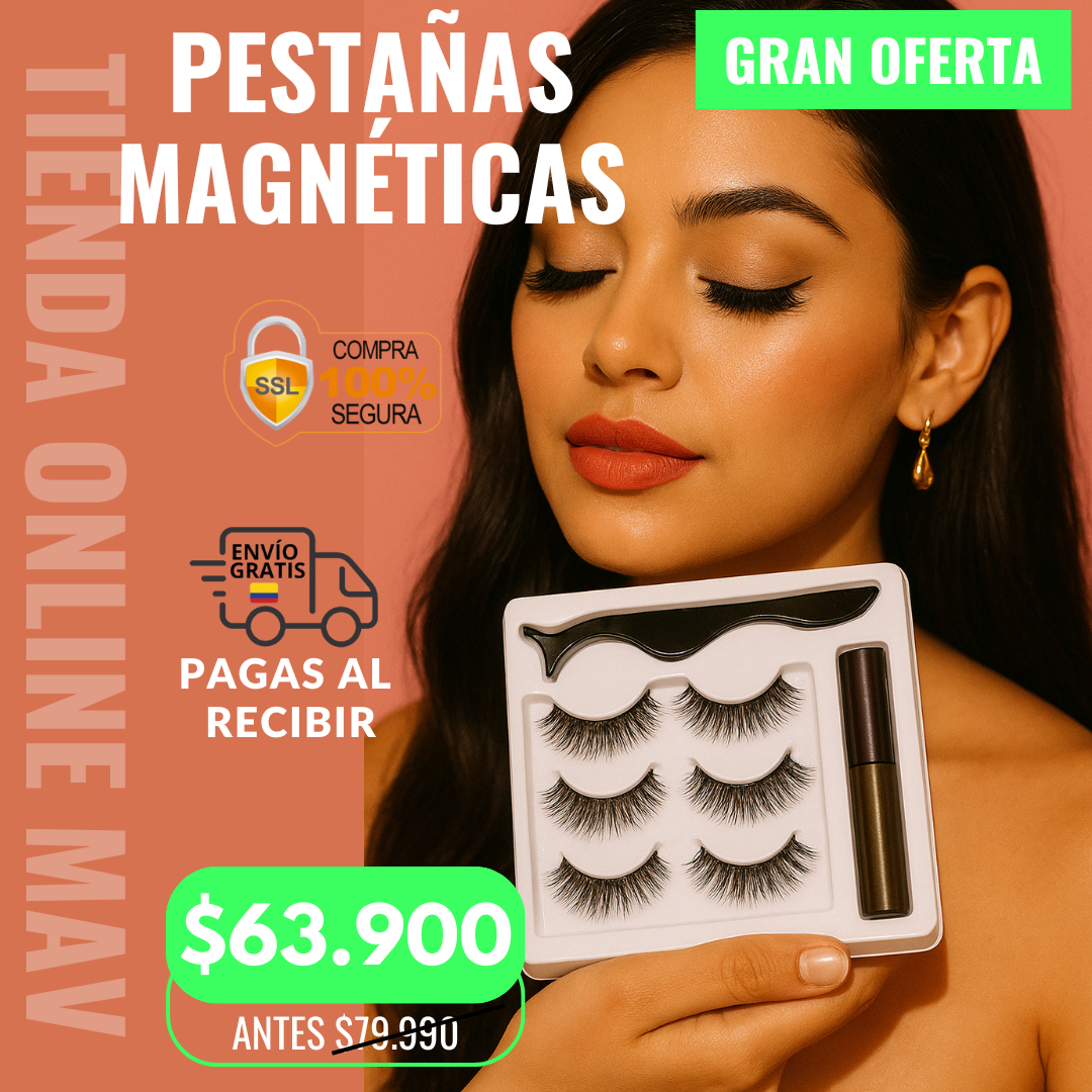 Kit de Pestañas Magnéticas