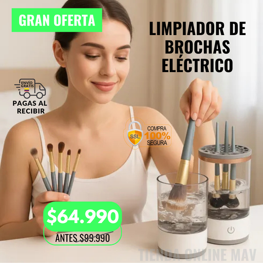 Limpiador de Brochas Eléctrico