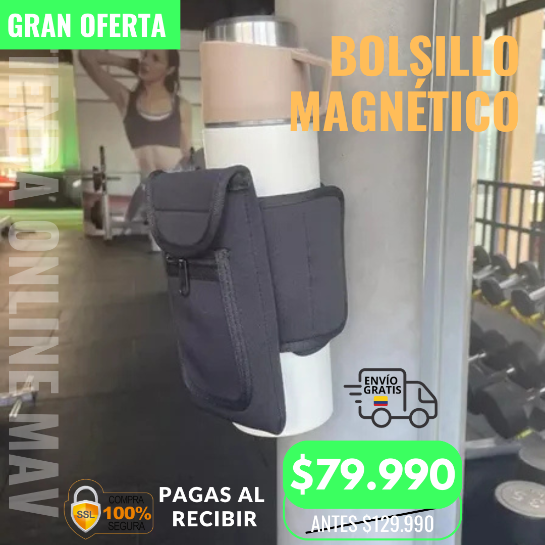 Bolsillo Magnético Gym