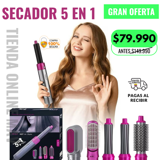 CEPILLO SECADOR 5 EN 1